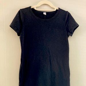 Short Black Mini Shift Dress/ T-shirt dress - Old Navy